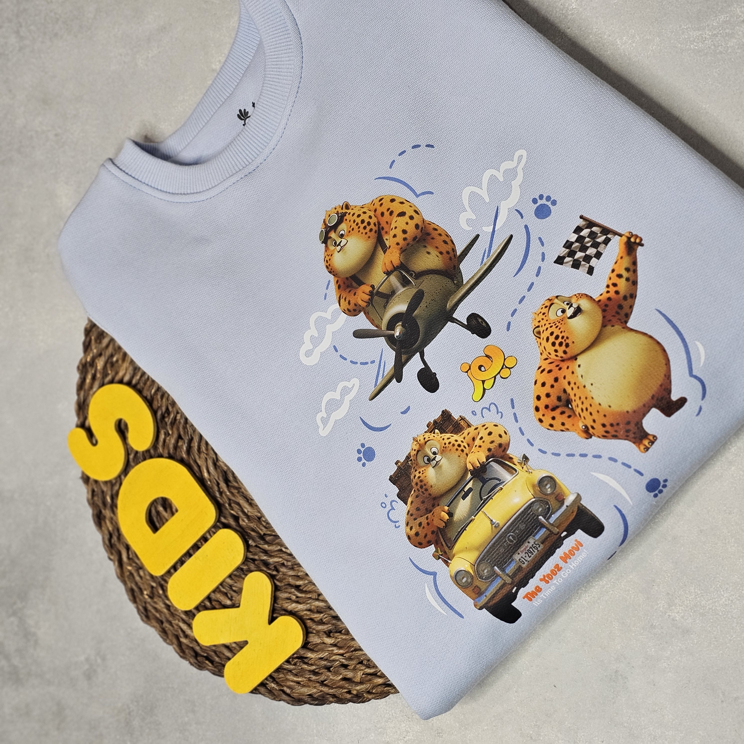 بلوز بچگانه طرح یوز